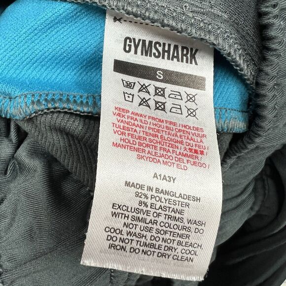 Gymshark Sport Joggers Pants Mens Gray Logo Workout Size S - Picture 7 of 10